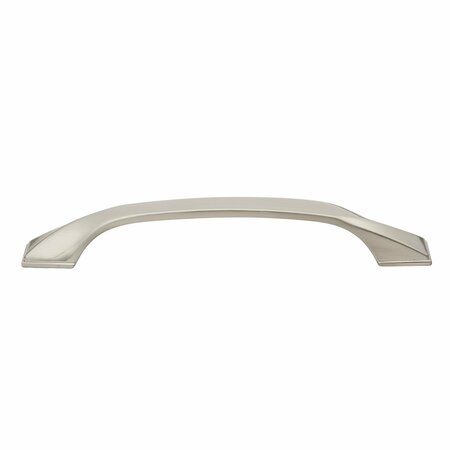 GLIDERITE HARDWARE 5-1/16 in. Center to Center Solid Twisted Bar Pull Satin Nickel, 10PK 4841-128-SN-10